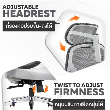 เก้าอี้สุขภาพ ERGOTREND YOO สีดำ_7