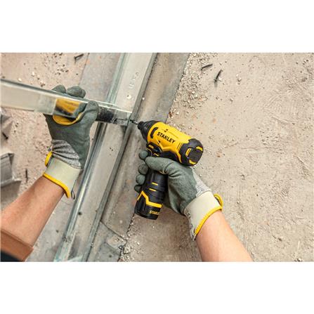 ไขควงกระแทก (พร้อมแบตเตอรี่และแท่นชาร์จ) STANLEY SCI10D2K-B1 12 โวลต์_3