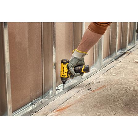 ไขควงกระแทก (พร้อมแบตเตอรี่และแท่นชาร์จ) STANLEY SCI10D2K-B1 12 โวลต์_4