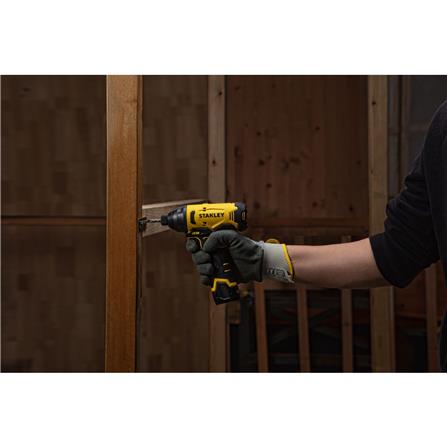 ไขควงกระแทก (พร้อมแบตเตอรี่และแท่นชาร์จ) STANLEY SCI10D2K-B1 12 โวลต์_8