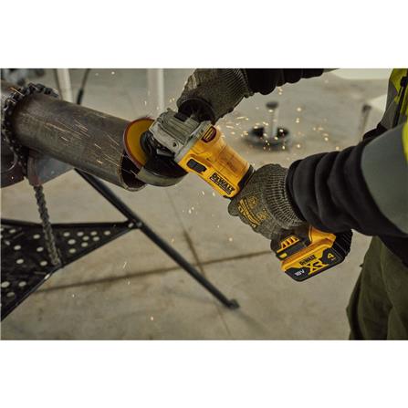 ชุดเครื่องเจียรไร้สาย (พร้อมแบตเตอรี่และแท่นชาร์จ) DEWALT DCG407P2T-B1 18 โวลต์_5