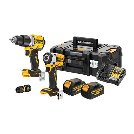 ชุดสว่านกระแทก และบล็อกกระแทกไร้สาย DEWALT DCZ294P2GTA-B1 18V_0