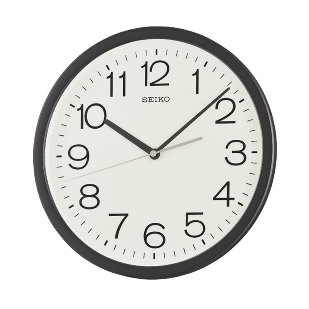 นาฬิกาแขวน SEIKO CLOCKS QXA847K 12.2 นิ้ว สีดำ