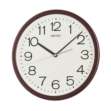 นาฬิกาแขวน SEIKO CLOCKS QXA847B 12.2 นิ้ว สีน้ำตาล