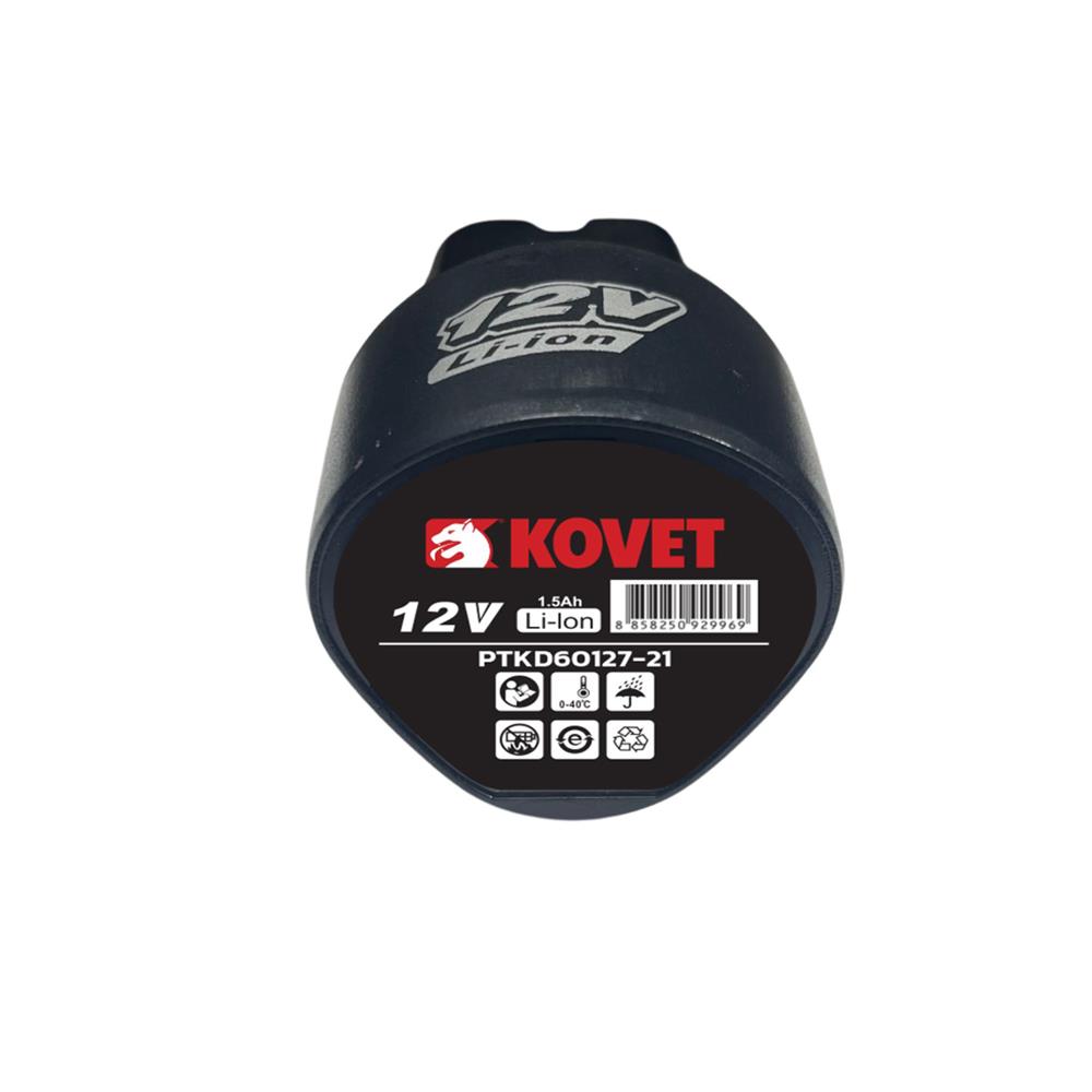 สว่านไร้สาย (พร้อมแบตเตอรี่) KOVET KD60127 12 โวลต์