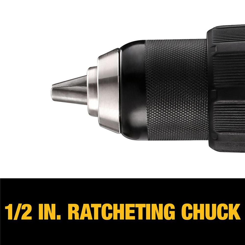 ชุดสว่านกระแทกและไขควงกระแทกไร้สาย (พร้อมแบตเตอรี่และแท่นชาร์จ) DEWALT DCK2214D2TA-B1 18 โวลต์