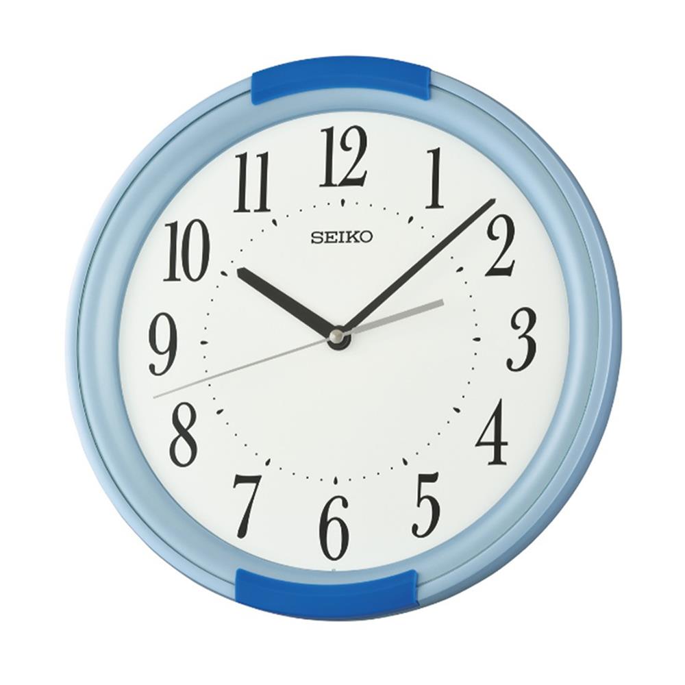 นาฬิกาแขวน SEIKO CLOCKS QXA858L 12.2 นิ้ว สีฟ้า