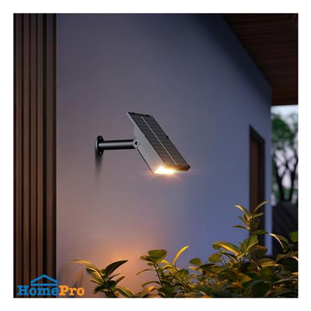 ไฟจัดสวน SOLAR SHINING S-GDN06B 30 วัตต์ WARM WHITE สีดำ_4