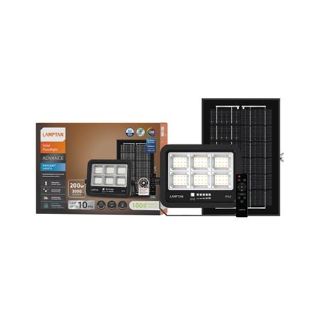 สปอตไลท์ SOLAR LAMPTAN ADVANCE 200 วัตต์ DAYLIGHT สีดำ_6