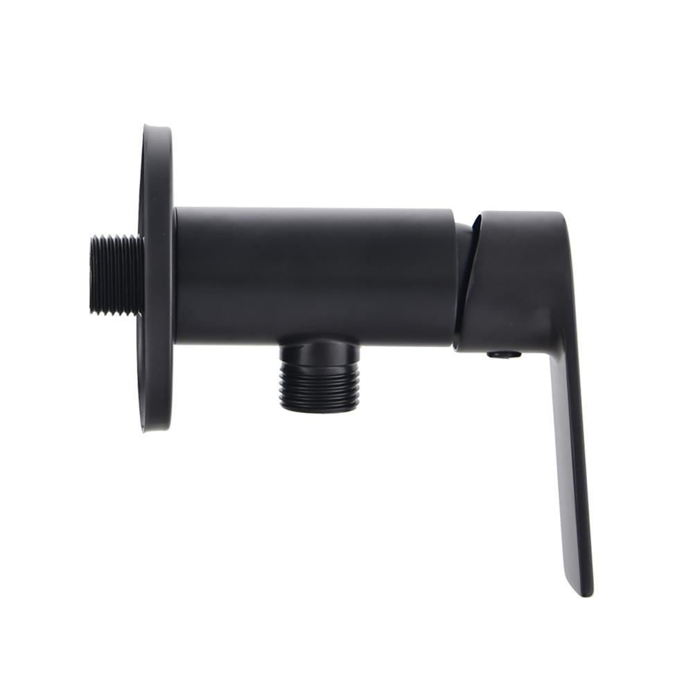 วาล์วฝักบัว RASLAND C311-C22 สีดำ