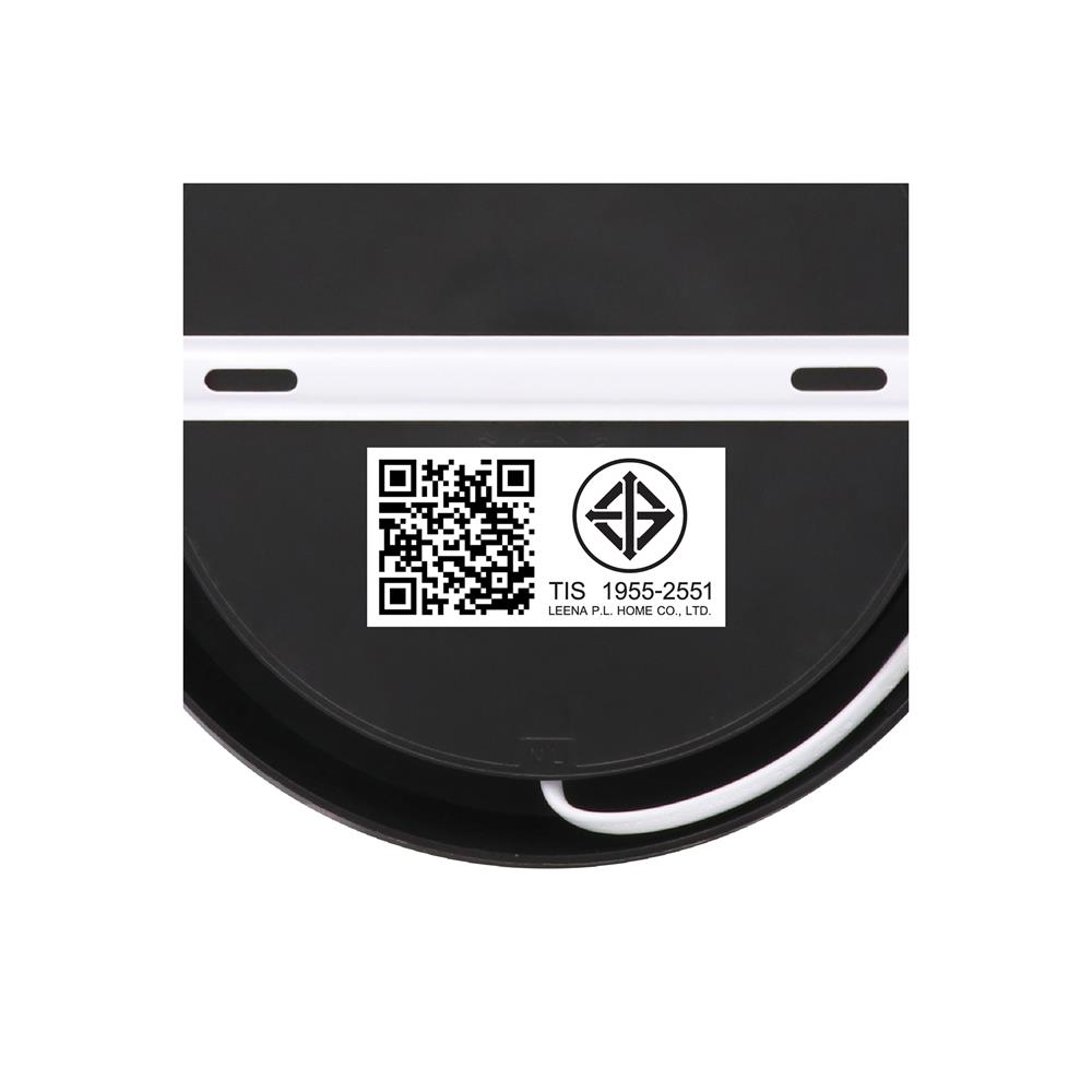 ดาวน์ไลท์ LED NAGAS DLS-B 8 นิ้ว 22 วัตต์ DAYLIGHT สีดำ