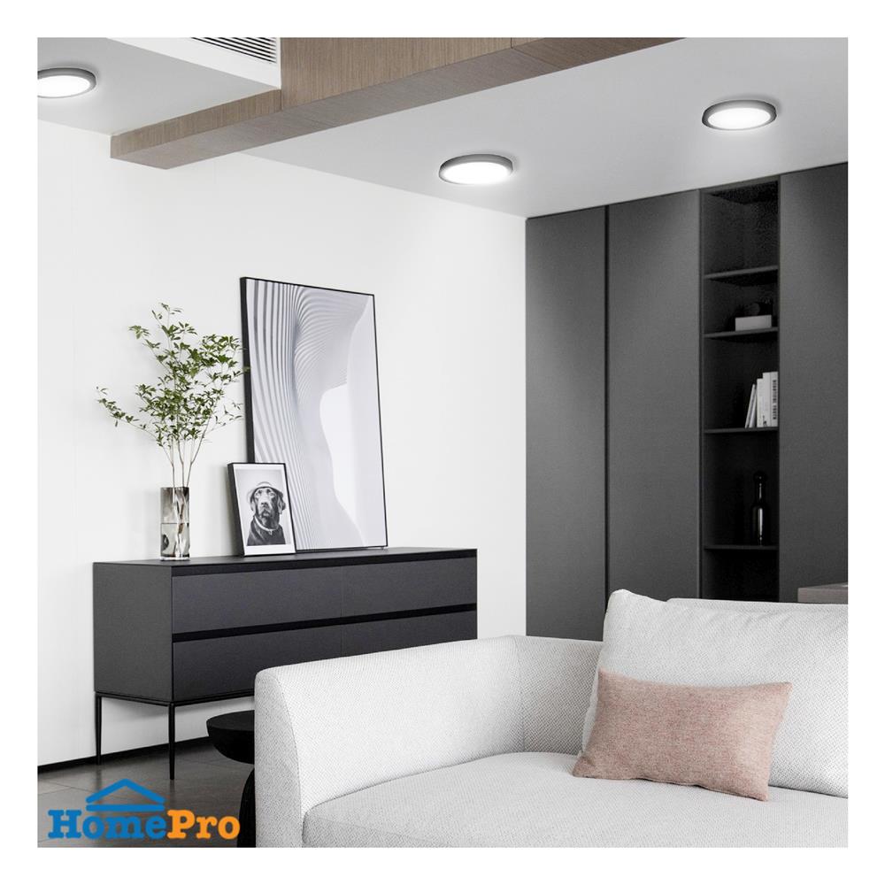 ดาวน์ไลท์ LED NAGAS DLS-B 8 นิ้ว 22 วัตต์ DAYLIGHT สีดำ