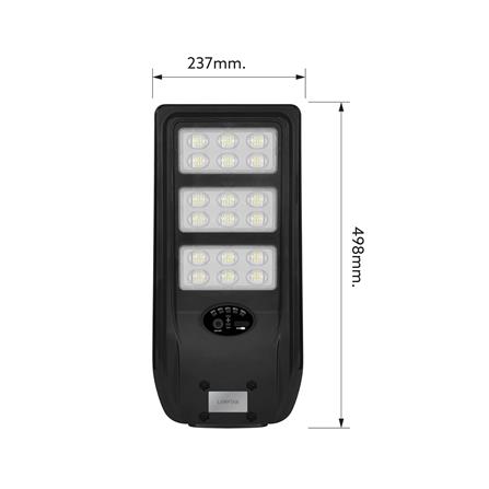 ไฟถนน SOLAR LAMPTAN METRO 300 วัตต์ DAYLIGHT สีดำ_9