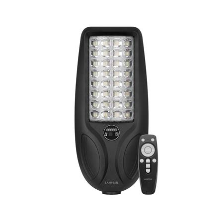 ไฟถนน SOLAR LAMPTAN CURVY 350 วัตต์ DAYLIGHT สีดำ_0