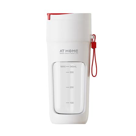 เครื่องปั่นน้ำผลไม้พกพา AT HOME 10HO00086 0.34 ลิตร สีขาว_0