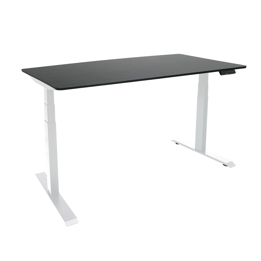 โต๊ะปรับระดับไฟฟ้า BEWELL TBS1-TOP7 120 ซม. สีขาว/ดำ