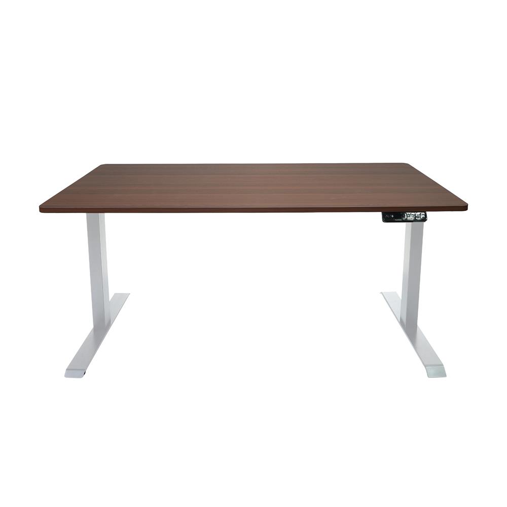 โต๊ะปรับระดับไฟฟ้า BEWELL TBS1-TOP7 120 ซม. สีวอลนัท/ขาว