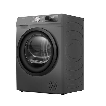 เครื่องอบผ้าฝาหน้า HISENSE DH80N1 8 กก. HEAT PUMP สีเทา_1