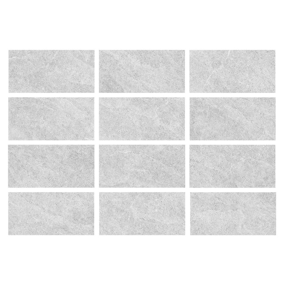 กระเบื้องพื้นพอร์ซเลน 30x60 ซม. COTTO พีโม เทา PM 1.44 ตร.ม.