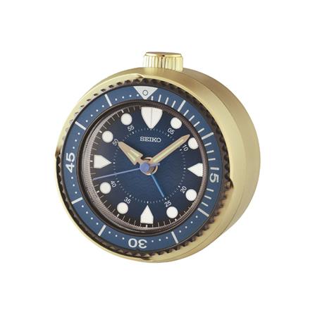 นาฬิกาปลุก SEIKO CLOCKS QHE207G 4x3.8 นิ้ว สีทอง