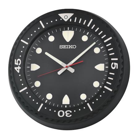 นาฬิกาแขวน SEIKO CLOCKS QXA849K 17.6 นิ้ว สีดำ_0