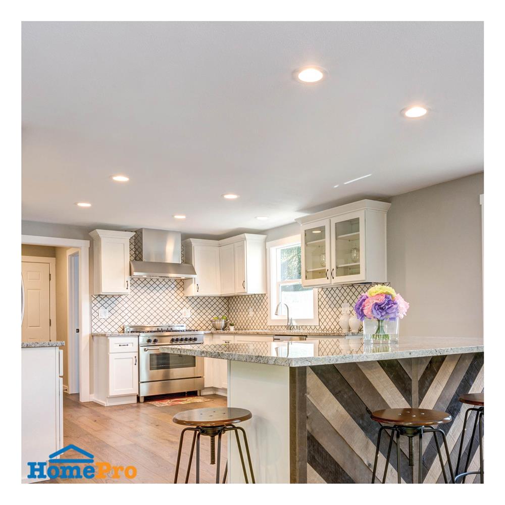 ดาวน์ไลท์ LED LAMPTAN SLIM 6 นิ้ว 9 วัตต์ DAYLIGHT สีขาว (แพ็ก 4 ชิ้น)