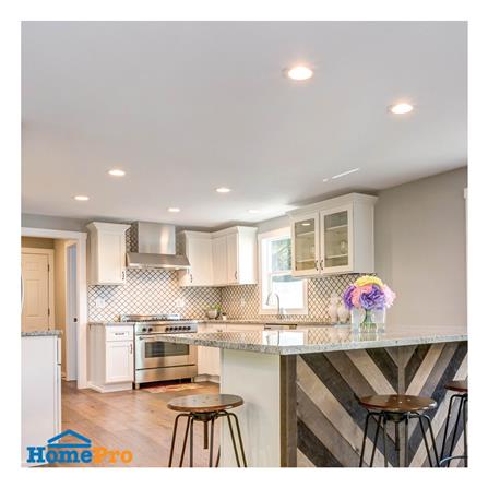 ดาวน์ไลท์ LED LAMPTAN SLIM 6 นิ้ว 9 วัตต์ DAYLIGHT สีขาว (แพ็ก 4 ชิ้น)_4