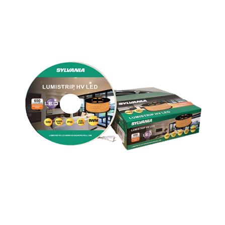 ไฟเส้น LED SYLVANIA LUMISTRIP HV LED 8 วัตต์/เมตร WARM WHITE 50 เมตร_6