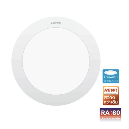 ดาวน์ไลท์ LED LAMPTAN ULTRA SLIM PC 7 นิ้ว 15 วัตต์ COOL WHITE สีขาว_0