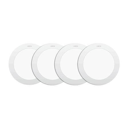 ดาวน์ไลท์ LED LAMPTAN SLIM 6 นิ้ว 12 วัตต์ DAYLIGHT สีขาว (แพ็ก 4 ชิ้น)_0