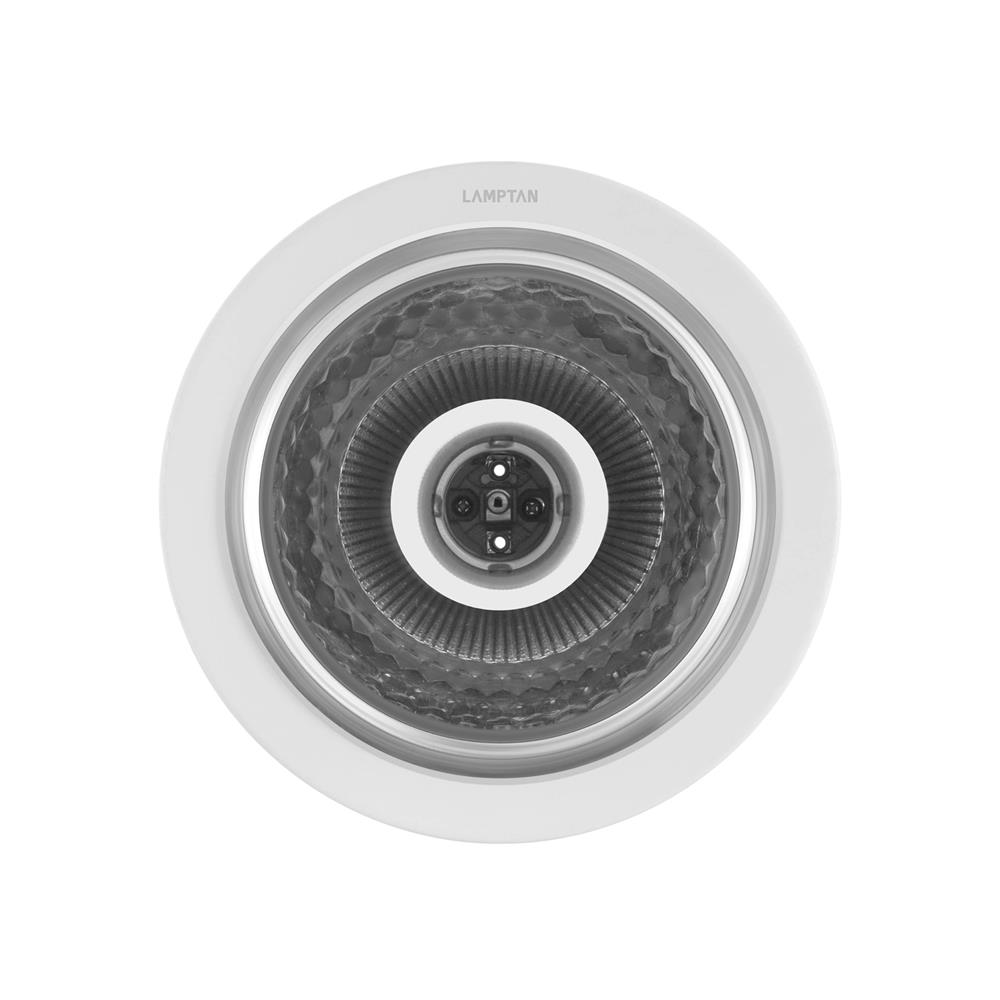 ดาวน์ไลท์ LAMPTAN BUNDLE 4 นิ้ว สีขาว E27 (แพ็ก 4 ชิ้น)