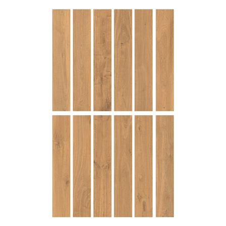 กระเบื้องพื้นพอร์ซเลน 20X120 ซม. TARA เลโอนาร์โด น้ำตาลอ่อน A 0.96 ตร.ม._1