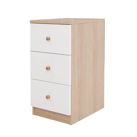 ตู้ลิ้นชัก 3 ลิ้นชัก FURDINI MINIE 30 ซม. สีไม้/ขาว_0