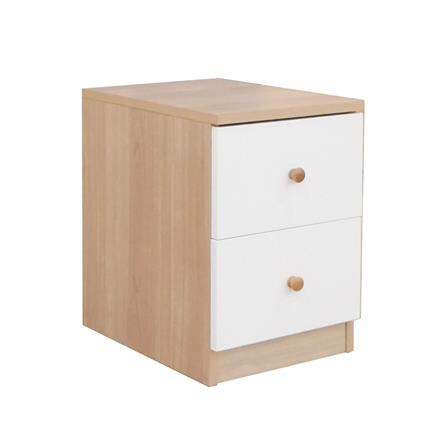 ตู้ลิ้นชัก 2 ลิ้นชัก FURDINI MINIE 30 ซม. สีไม้/ขาว_2