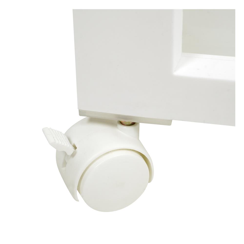 ตู้ลิ้นชักแคบ 4 ชั้น STACKO HANA 19x36.5x90.8 ซม. สีขาว