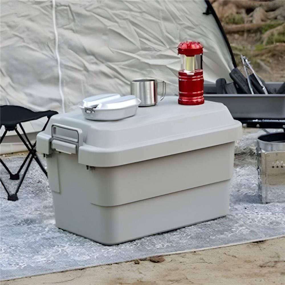 กล่องเครื่องมือ DIY TRUSCO GYC-50 50 ลิตร สีเทา