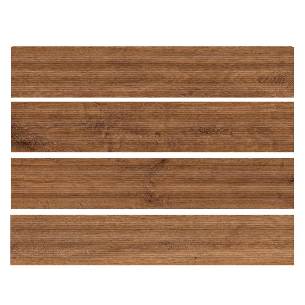 กระเบื้องพื้นพอร์ซเลน 20x120 ซม. TARA เลโอนาร์โด น้ำตาลเข้ม A 0.96 ตร.ม.