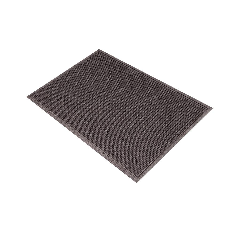 พรมเช็ดเท้าดักฝุ่น KLEEN-TEX STRIPE 90x145 ซม. สีน้ำตาล