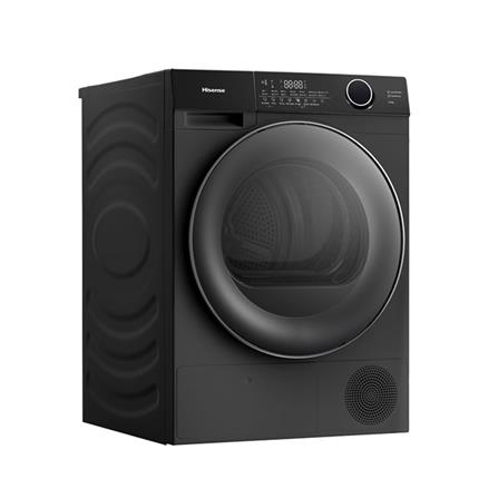 เครื่องอบผ้าฝาหน้า HISENSE DH105M3 10.5 กก. HEAT PUMP สีดำ_2