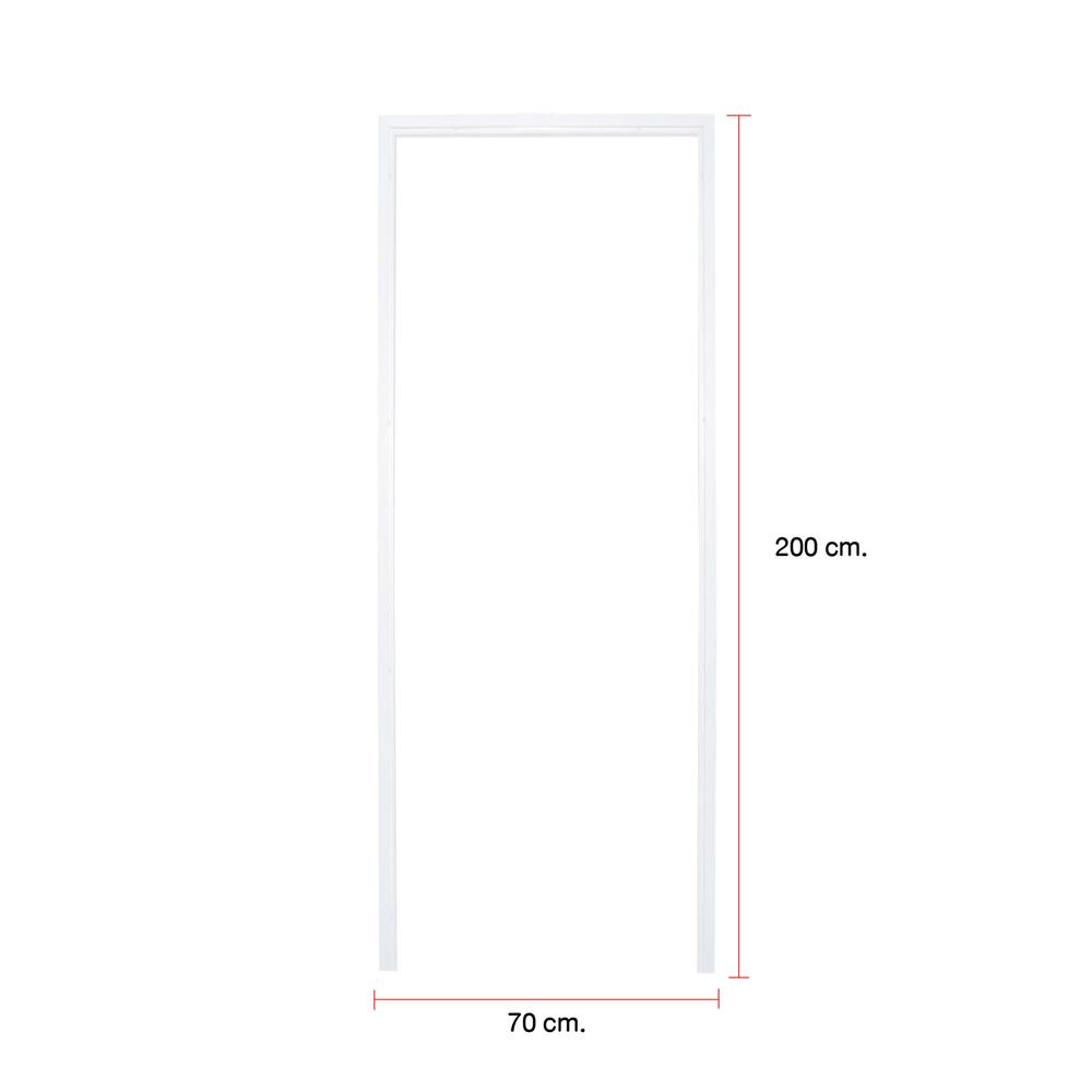 วงกบประตู UPVC MODERNWOOD 70x200 ซม. สีขาว