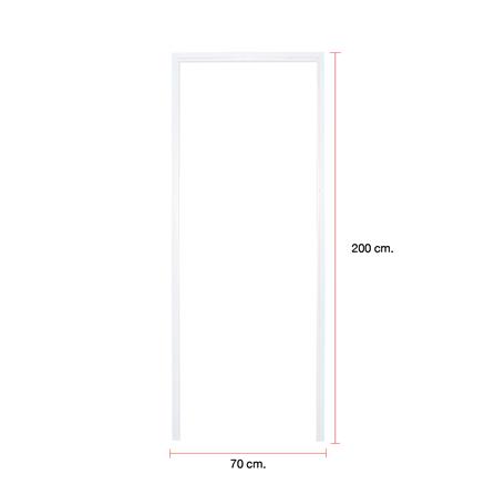 วงกบประตู UPVC MODERNWOOD 70x200 ซม. สีขาว_4