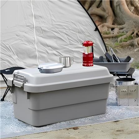 กล่องเครื่องมือ DIY TRUSCO GYC-70 70 ลิตร สีเทา_2