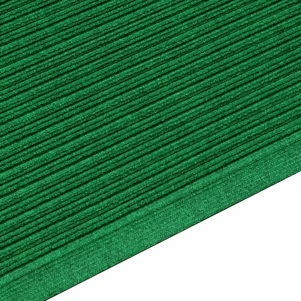 พรมเช็ดเท้าดักฝุ่น KLEEN-TEX STRIPE 90x145 ซม. สีเขียว
