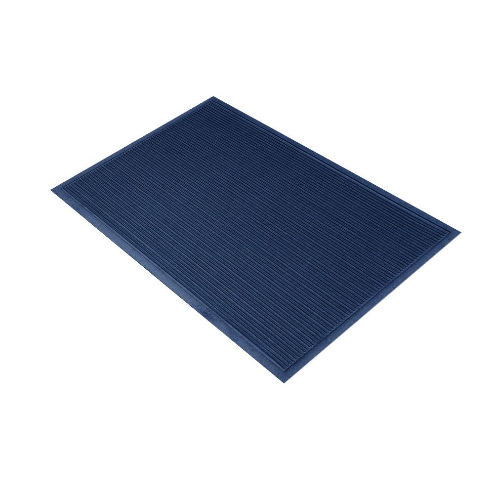 พรมเช็ดเท้าดักฝุ่น KLEEN-TEX STRIPE 90x145 ซม. สี NAVY