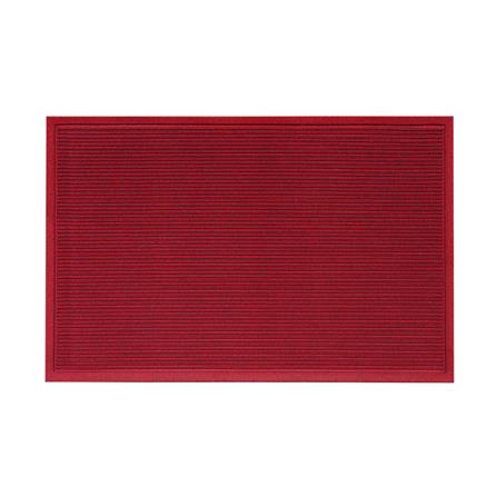 พรมเช็ดเท้าดักฝุ่น KLEEN-TEX STRIPE 90x145 ซม. สีแดง_0