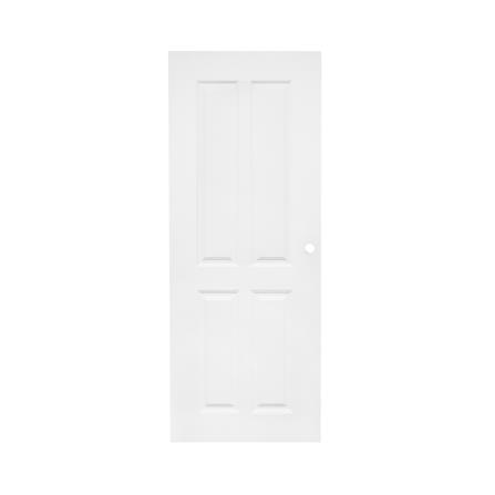 ประตูภายใน UPVC เจาะลูกบิด MODERNWOOD MWIR05 80x200 ซม. สีขาว_0