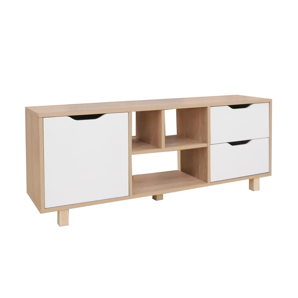 ตู้วางทีวี FURDINI MINIE 120 ซม. สีไม้/ขาว