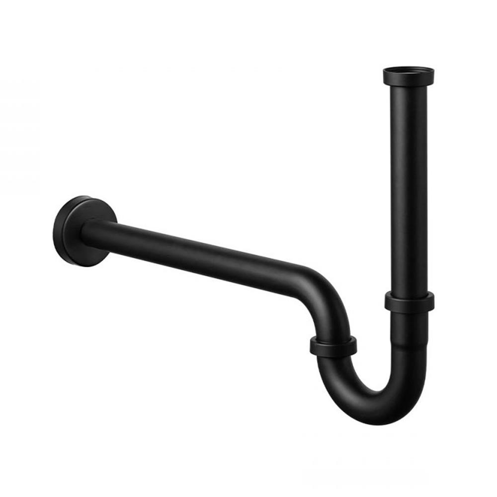 ท่อน้ำทิ้งอ่างล้างหน้าพีแทรป RASLAND T923-T55-BK 40 ซม.