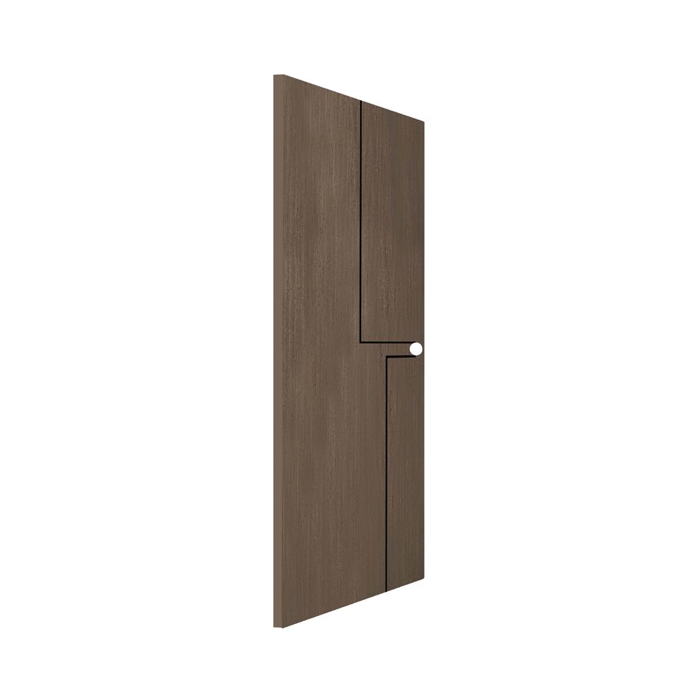 ประตูภายใน UPVC เจาะลูกบิด MODERNWOOD LMWNR15 80x200 ซม. สีโอ๊ค