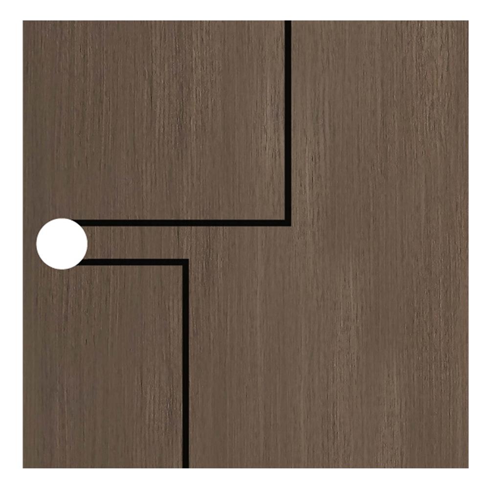 ประตูภายใน UPVC เจาะลูกบิด MODERNWOOD LMWNR15 80x200 ซม. สีโอ๊ค